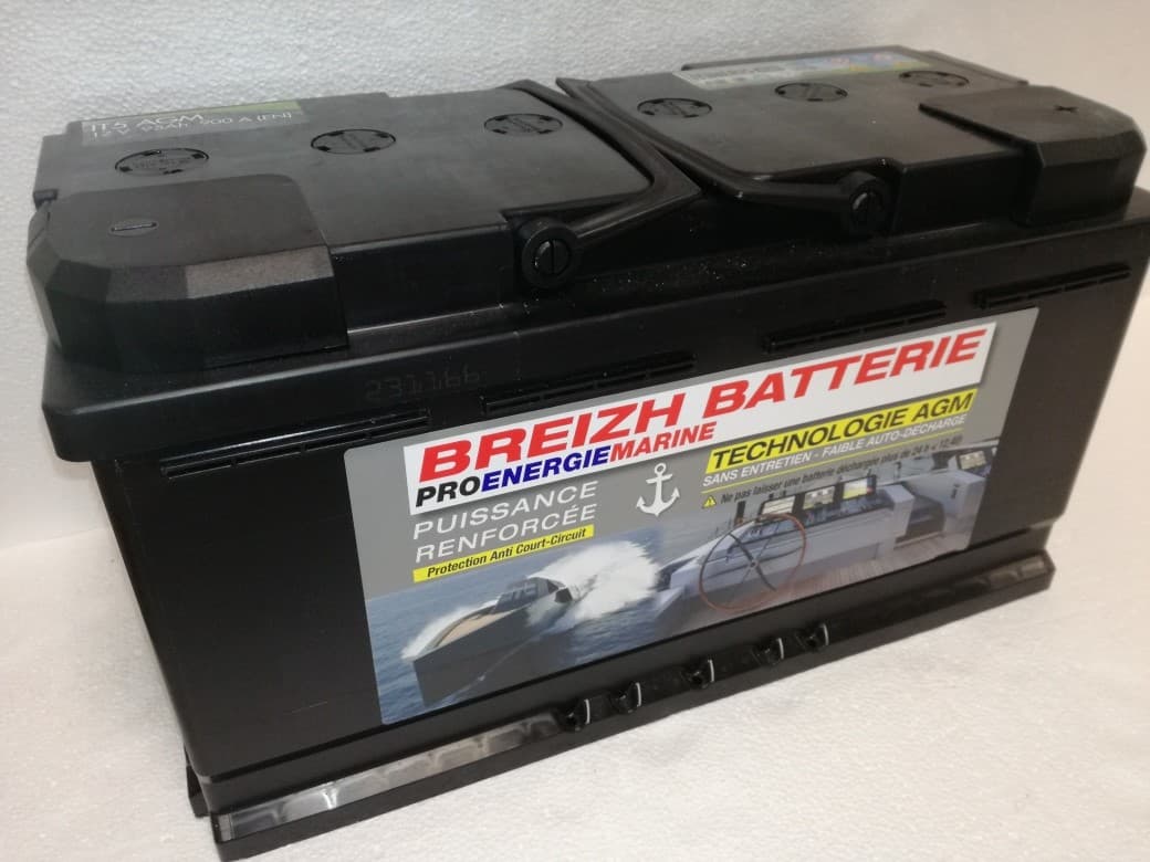 Batterie AGM pour matériel agricole