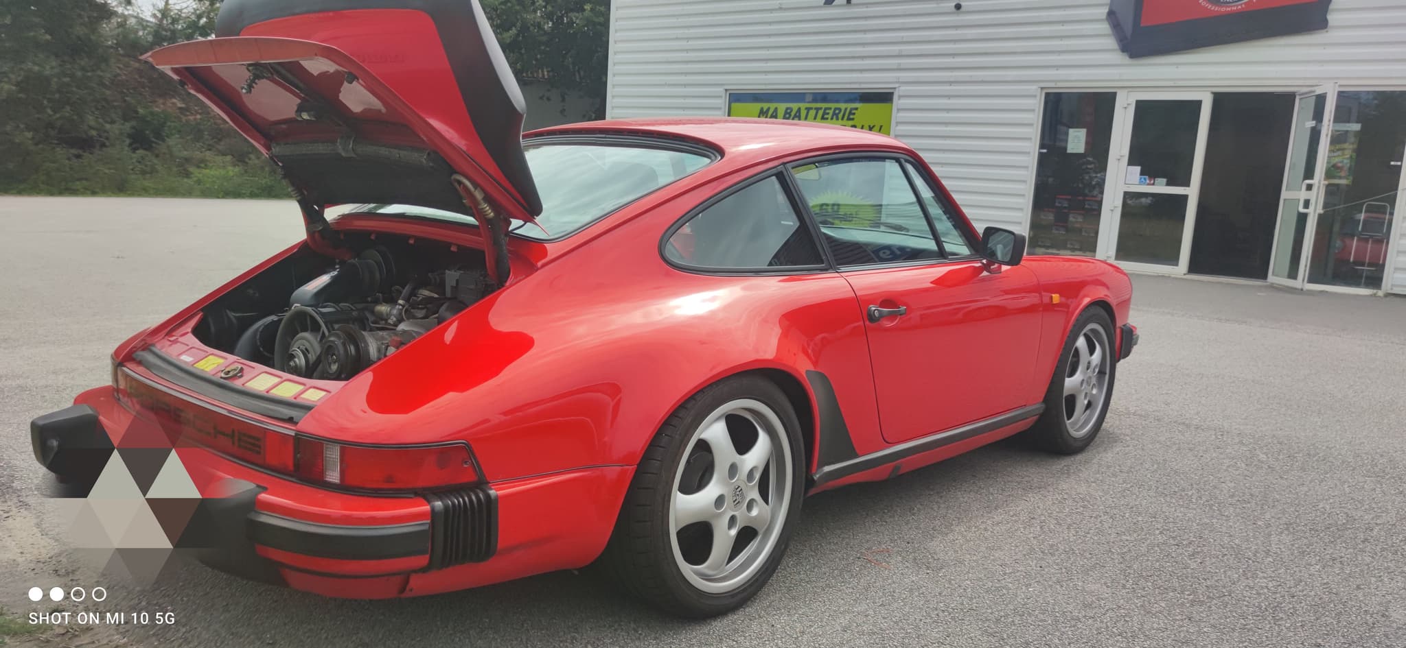 Porsche vintage classique de collection